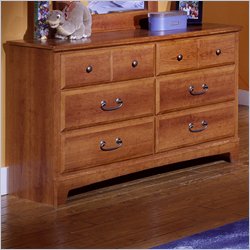 Standard City Park Kids Double Dresser in Cherry Finish