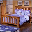 ADD TO YOUR SET: Standard City Park Kids Slat Bed in Cherry Finish