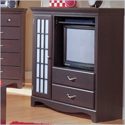 Standard Milan Entertainment Organizer in Macquarie Cherry