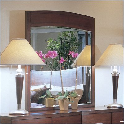Standard Bay Deep Brown Heights Mirror