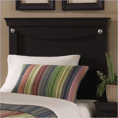 Standard Carlsbad Youth Panel Twin Headboard in Dark Pecan Finish