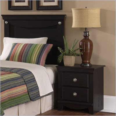 Standard Carlsbad Youth Panel Headboard 2 Piece Bedroom Set