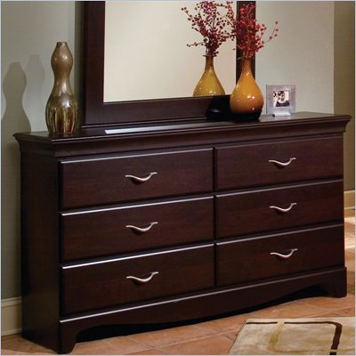 Standard City Crossing Cherry Double Dresser