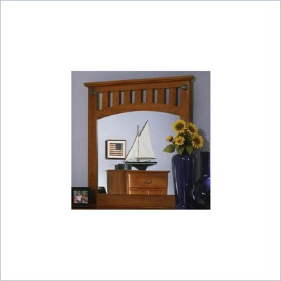 Standard City Park Light Cherry Panel Mirror
