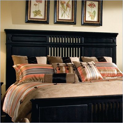Standard Sonoma County Night Black Queen Panel Headboard