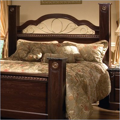 Standard Sorrento Poster Headboard in Olympus Brown Finish