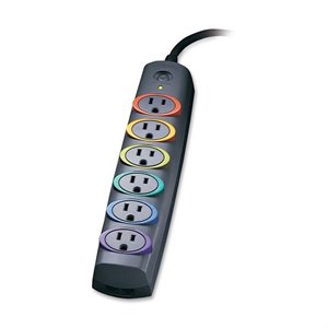 Kensington SmartSockets K62146 6-Outlets Surge Suppressor