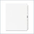 ADD TO YOUR SET: Kleer-Fax Legal 80000 Series Printed 1 - 25 Exhibit Index Divider