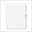 ADD TO YOUR SET: Kleer-Fax Legal 80000 Series Printed 26 - 50 Exhibit Index Divider