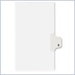 ADD TO YOUR SET: Kleer-Fax Legal 80000 Series Printed 6 Exhibit Index Divider