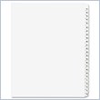 ADD TO YOUR SET: Kleer-Fax Legal 90000 Series Printed 51 - 75 Exhibit Index Divider
