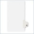 ADD TO YOUR SET: Kleer-Fax 80000 Series Side Tab Index Divider