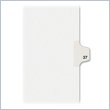 ADD TO YOUR SET: Kleer-Fax 90000 Series Numerical Side Tab Index Divider