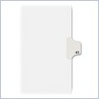 ADD TO YOUR SET: Kleer-Fax 90000 Series Numerical Side Tab Index Divider