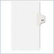 ADD TO YOUR SET: Kleer-Fax 90000 Series Numerical Side Tab Index Divider