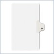 ADD TO YOUR SET: Kleer-Fax 90000 Series Numerical Side Tab Index Divider