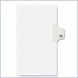 ADD TO YOUR SET: Kleer-Fax 90000 Series Numerical Side Tab Index Divider