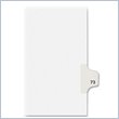 ADD TO YOUR SET: Kleer-Fax 90000 Series Numerical Side Tab Index Divider