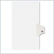 ADD TO YOUR SET: Kleer-Fax 90000 Series Numerical Side Tab Index Divider