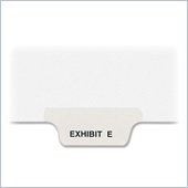 Kleer-Fax 90000 Series Alphabetical Bottom Tab Index Divider