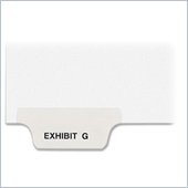 Kleer-Fax 90000 Series Alphabetical Bottom Tab Index Divider