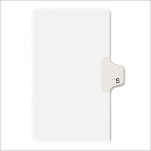 Kleer-Fax 90000 Series Side Tab Index Divider