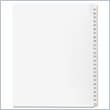 ADD TO YOUR SET: Kleer-Fax 90000 Series Side Tab Index Divider