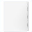 ADD TO YOUR SET: Kleer-Fax 90000 Series Side Tab Index Divider