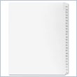 ADD TO YOUR SET: Kleer-Fax 90000 Series Side Tab Index Divider