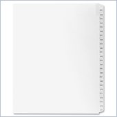 Kleer-Fax 90000 Series Side Tab Index Divider