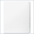 ADD TO YOUR SET: Kleer-Fax 90000 Series Side Tab Index Divider