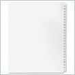 ADD TO YOUR SET: Kleer-Fax 90000 Series Side Tab Index Divider