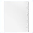 ADD TO YOUR SET: Kleer-Fax 90000 Series Side Tab Index Divider