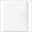 ADD TO YOUR SET: Kleer-Fax 90000 Series Side Tab Index Divider