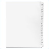 Kleer-Fax 90000 Series Side Tab Index Divider