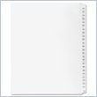 ADD TO YOUR SET: Kleer-Fax 90000 Series Side Tab Index Divider