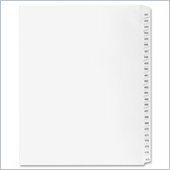 Kleer-Fax 90000 Series Side Tab Index Divider