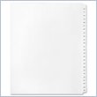 ADD TO YOUR SET: Kleer-Fax 90000 Series Numeric Side-Tab Index Divider