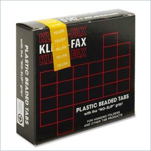 Kleer-Fax 1/5 Cut Hanging Folder Tab