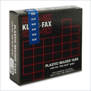 Kleer-Fax 1/5 Cut Hanging Folder Tab