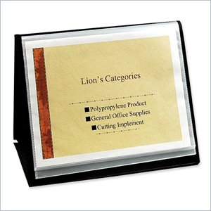 Lion Flip-N-Tell Display Easel Book