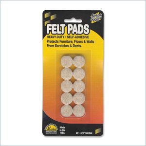 MASTER Scratch Guard 88493 Heavy Duty Felt Pads