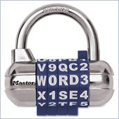 Master Lock Set-Your-Own Password Plus Combination Padlock