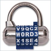 Master Lock Combination Alpha Padlock