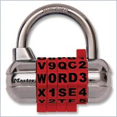Master Lock Combination Alpha Padlock