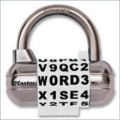 Master Combination Alpha Padlock