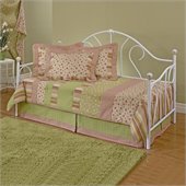 Hillsdale Bristol Metal Daybed  in White Finish