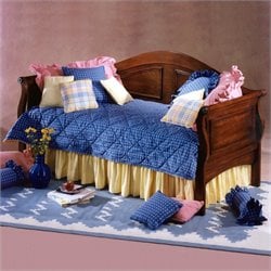 Hillsdale Bedford Solid Wood Daybed in Cherry Finish with Suspension Deck by Hillsdale