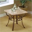 ADD TO YOUR SET: Hillsdale Brookside Stone Top End Table