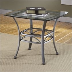 Hillsdale Abbington Glass End Table
